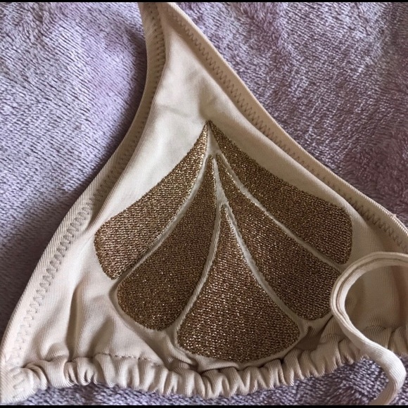 Cali dreaming swimwear Aries shell bikini top (S) - Picture 2 of 2